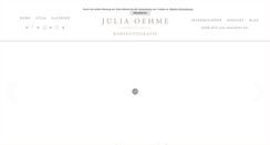 Desktop Screenshot of julia-oehme.de